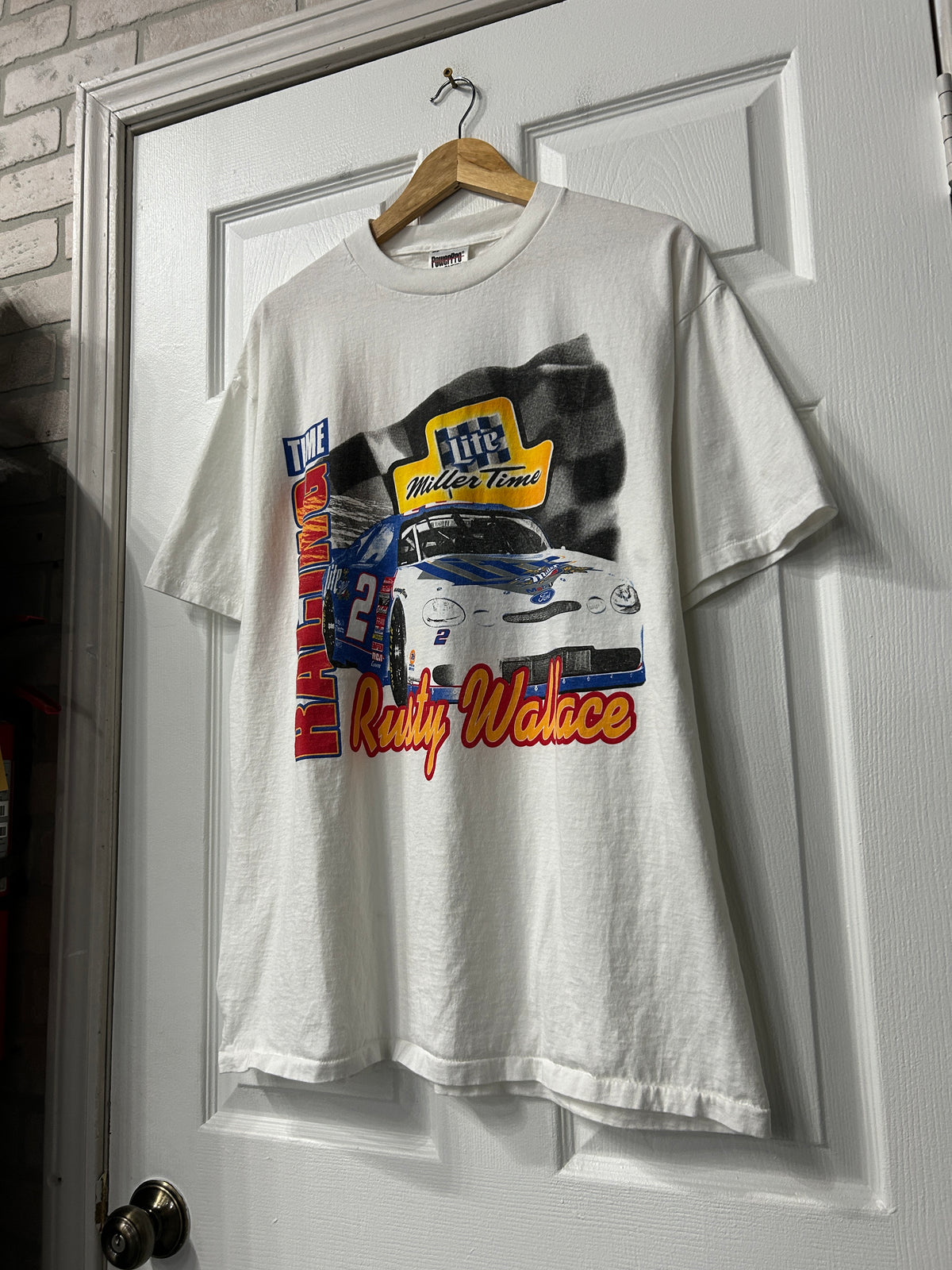 Vintage Nascar Miller Lite Tee XL