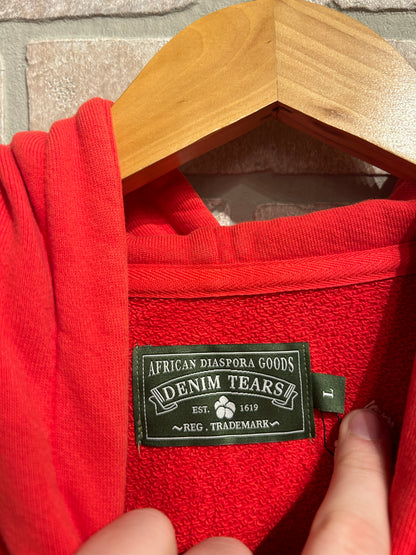 Denim Tears Zip Hoodie L