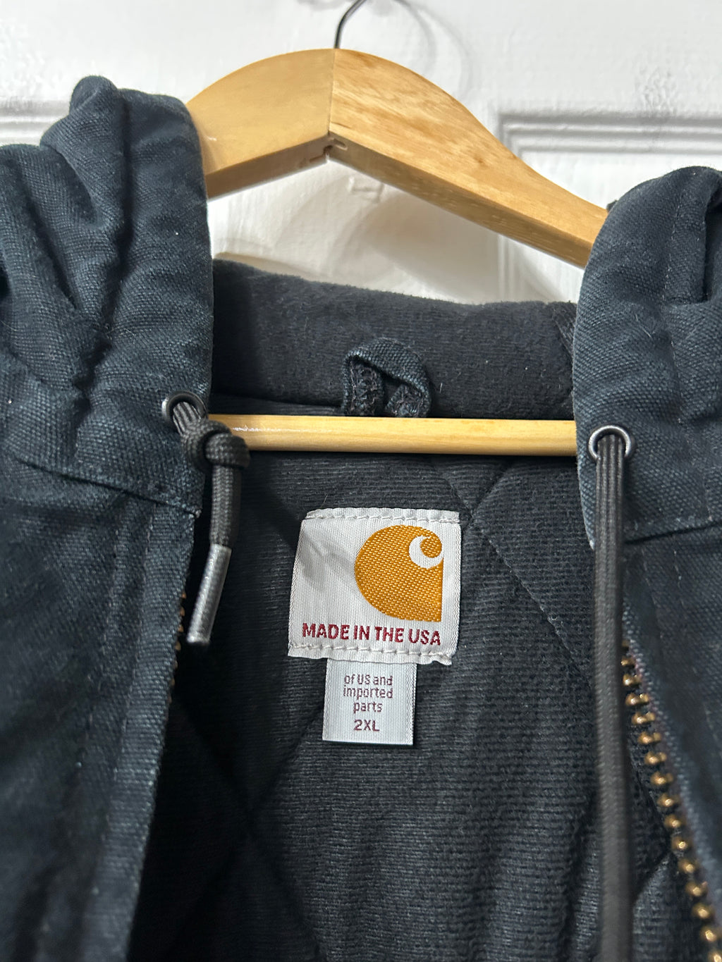 Vintage Carhartt Hooded Jacket XXL
