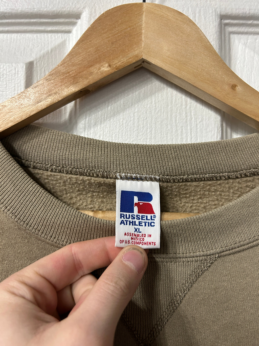 Tan Russell Crewneck XL