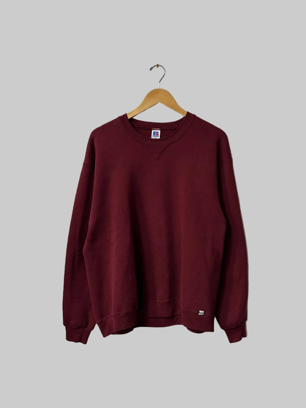 Vintage Maroon Russel Crewneck XL