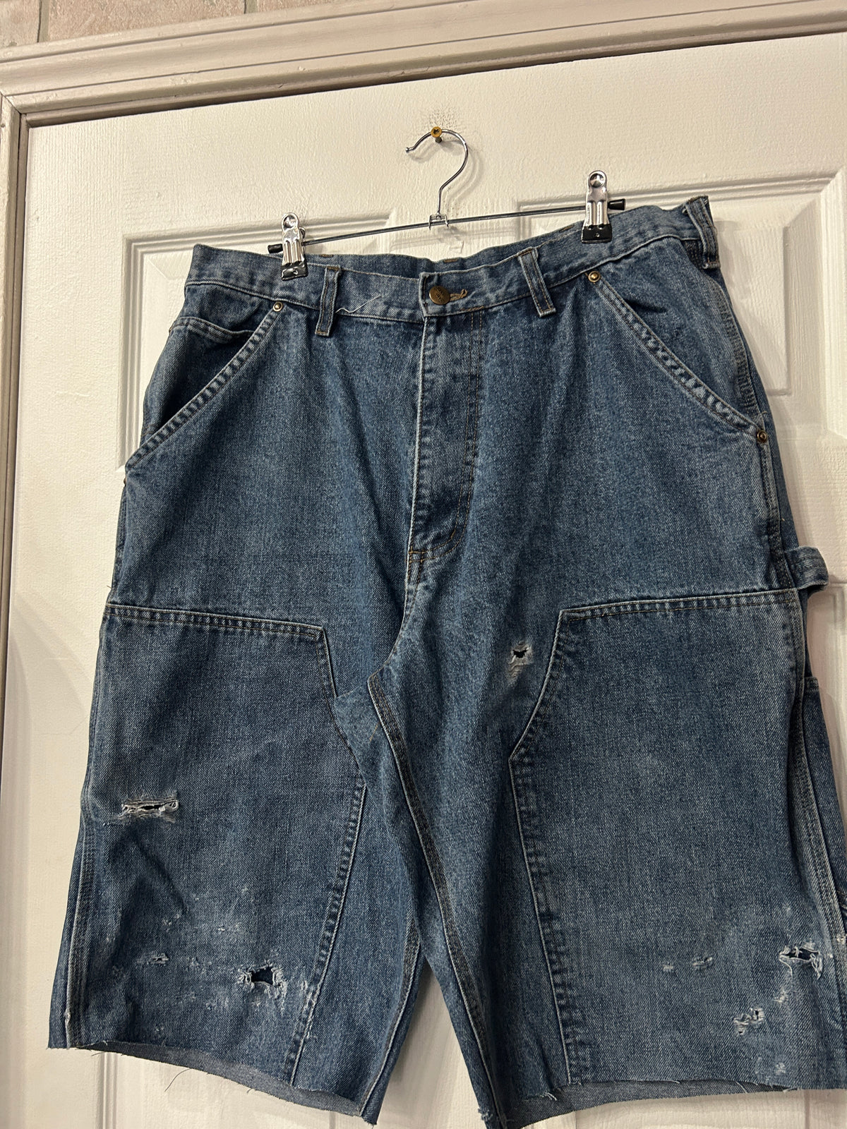 Vintage Double Knee Jean Shorts 36