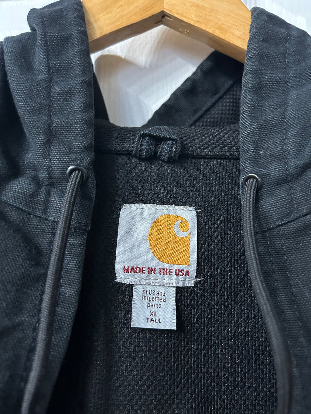Vintage Black Carhartt Jacket XL